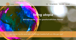 Desktop Screenshot of livingutopia.org